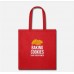 Baking Cookies Is My Super Power Red Tote Bag